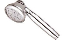 tele shower brass